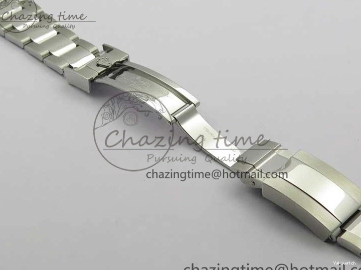 Dial Yacht-Master Silver Best SS SA3135 Edition Maker Bp on SS 116622 Bracelet 0501